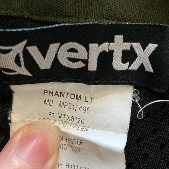 Men’s forest green Vertex button down with mesh side. Like NEW condition - Picture 2 of 6